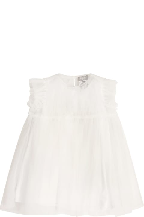 Il Gufo Dresses for Baby Girls Il Gufo Tulle Baby Dress