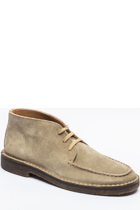 Chukka Boot Crosby Sand Suede Crepe Sole