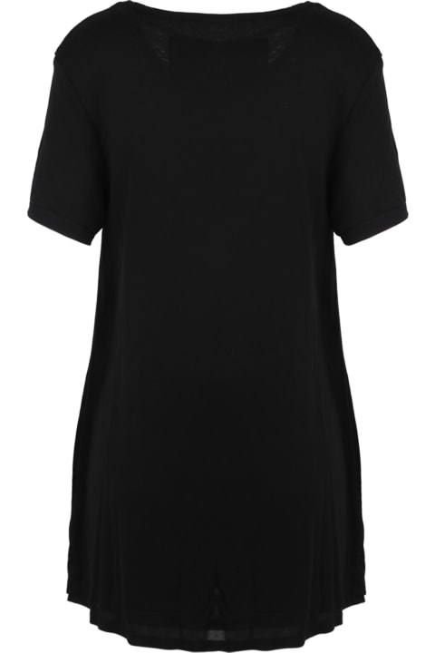Rundholz Black Label Long Oversized T-shirt With Double Layer Hem