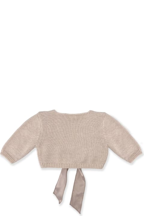 Sale for Baby Girls La stupenderia La Stupenderia Sweaters Beige
