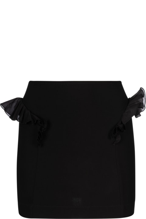 Nensi Dojaka Skirts for Women Nensi Dojaka Frilled Inserts Mini Skirt