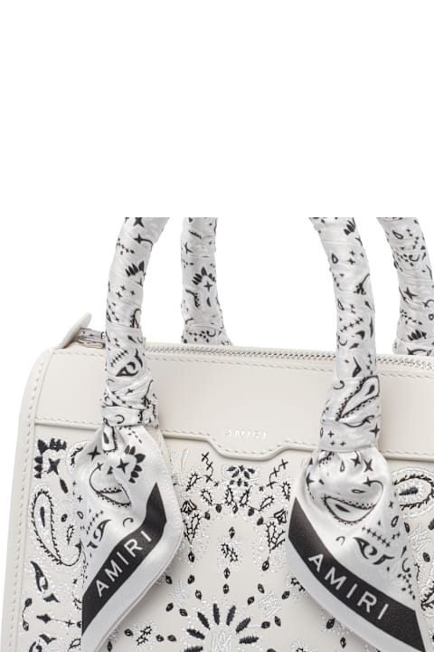 【AMIRI】マイクロ Bandana Triangle バッグ AMIRI Micro Bandana Triangle Handbag | italist
