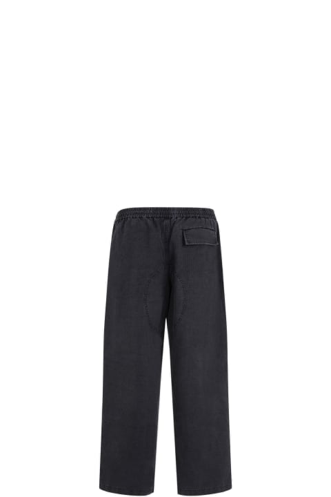 Clothing for Men Acne Studios Logo Embroidered Midwaist Pants