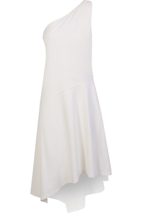 J.W. Anderson for Women J.W. Anderson White One-shoulder Dress