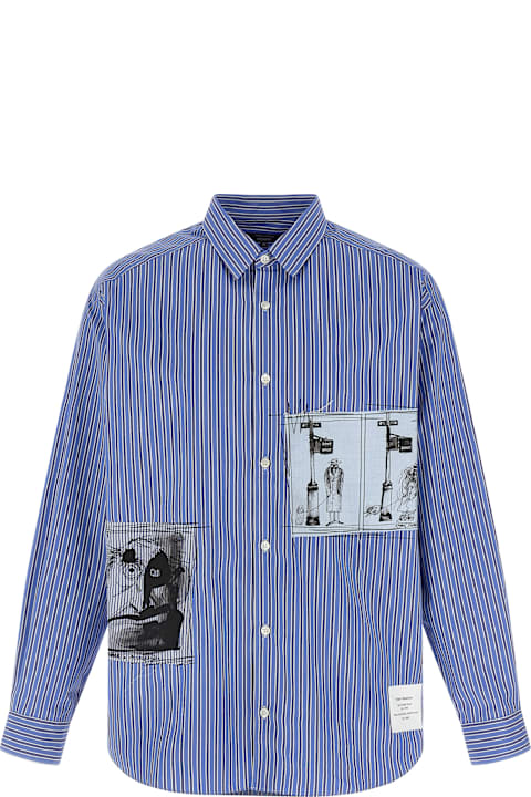 Comme des Garçons Homme for Women Comme des Garçons Homme Patch Striped Shirt