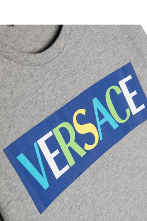 Versace for Kids Versace Ml Logo T-shirt