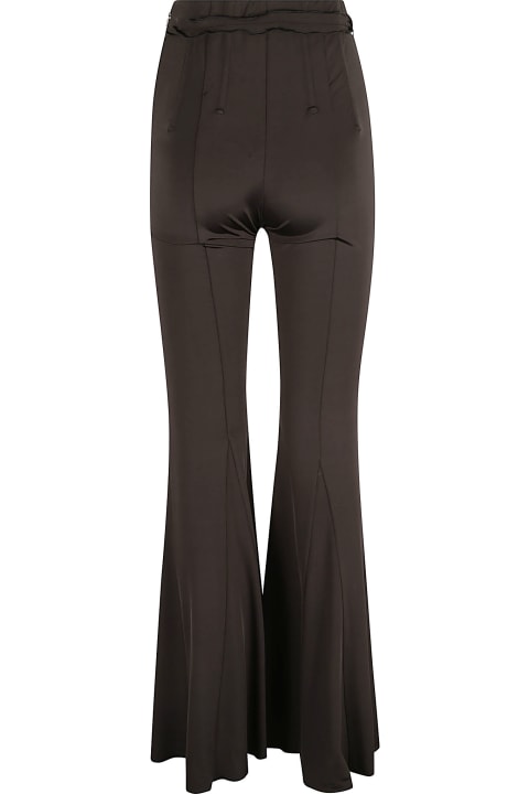 Pants & Shorts for Women Rotate by Birger Christensen Tie Waist Flare Trousers
