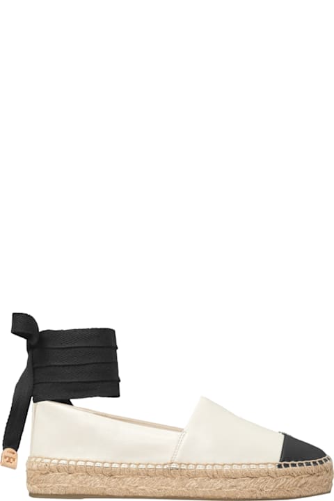 Tory Burch for Kids Tory Burch Cap-toe Espadrille