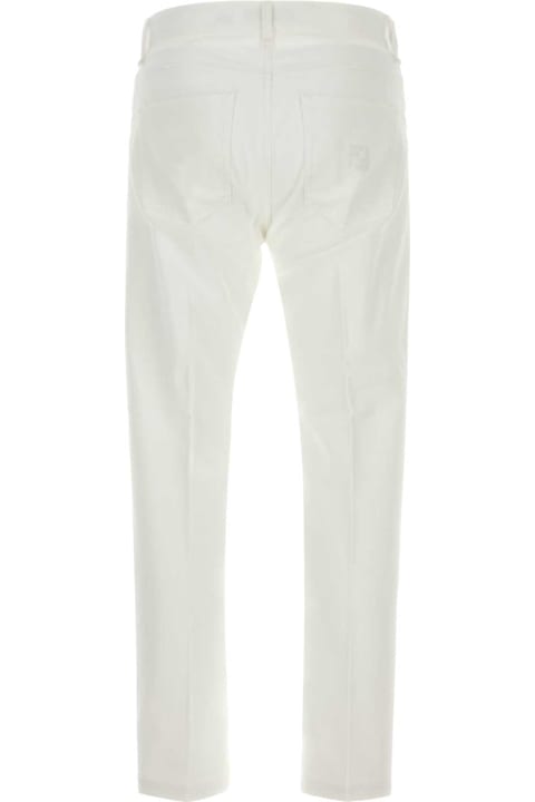 Fashion for Men Fendi Jeans In Denim Bianco