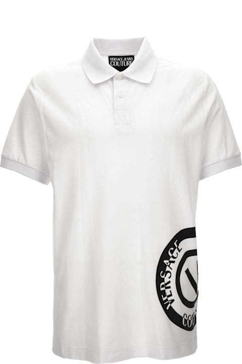 Homeware Versace Jeans Couture Versace Jeans Couture White Polo