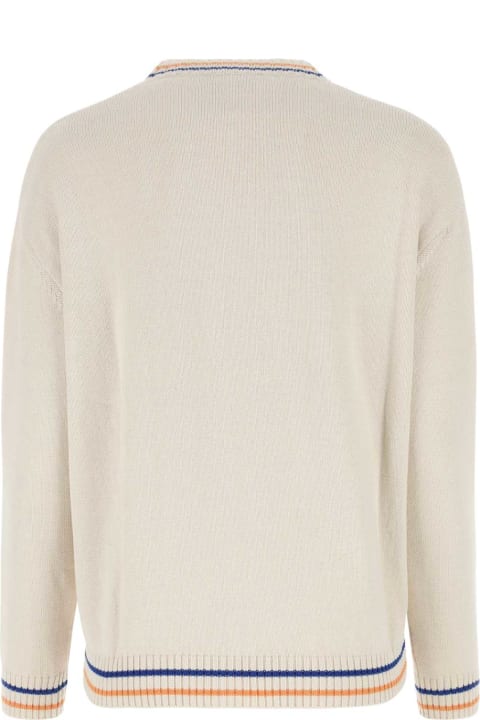 Weekend Max Mara Fleeces & Tracksuits for Women Weekend Max Mara Ivory Cotton Blend Ticino Sweater