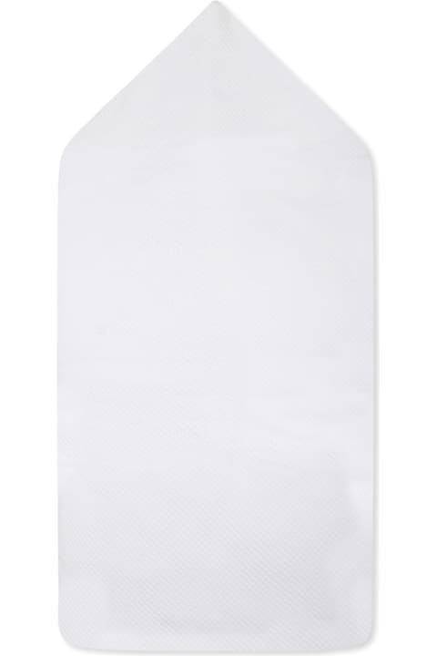 Hugo Boss Accessories & Gifts for Baby Boys Hugo Boss White Sleeping Bag For Baby Girl With Panda