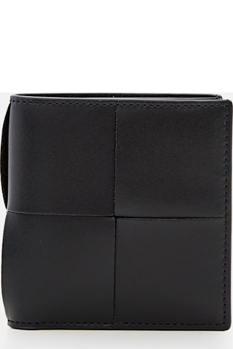 Bottega Veneta Urban Woven Leather Wallet