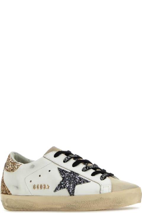 Golden Goose Multicolor Leather Superstar Sneakers