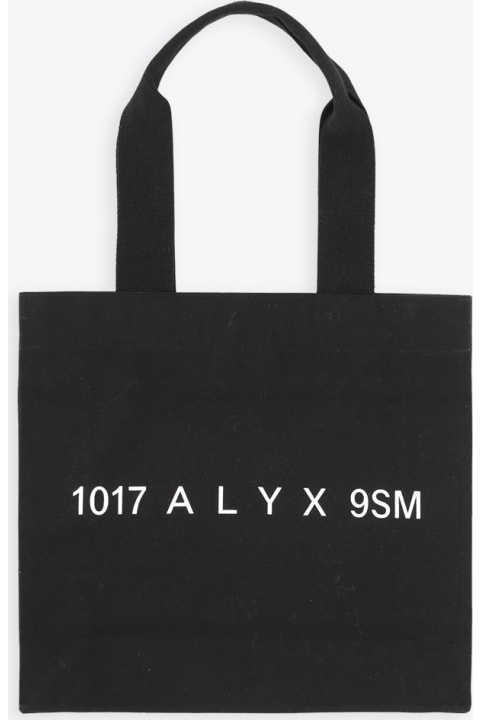 Collection Graphic Tote Bag Black canvas tote bag with graphic print - Collection graphic tote bag