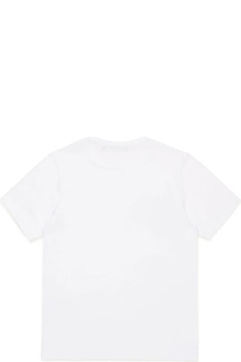 Fashion for Men Dsquared2 White T-shirt With Dsquared2 Lettering