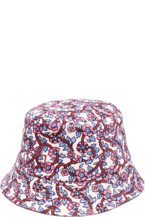 Isabel Marant قبعات لـ السيدات Isabel Marant Floral Printed Bucket Hat