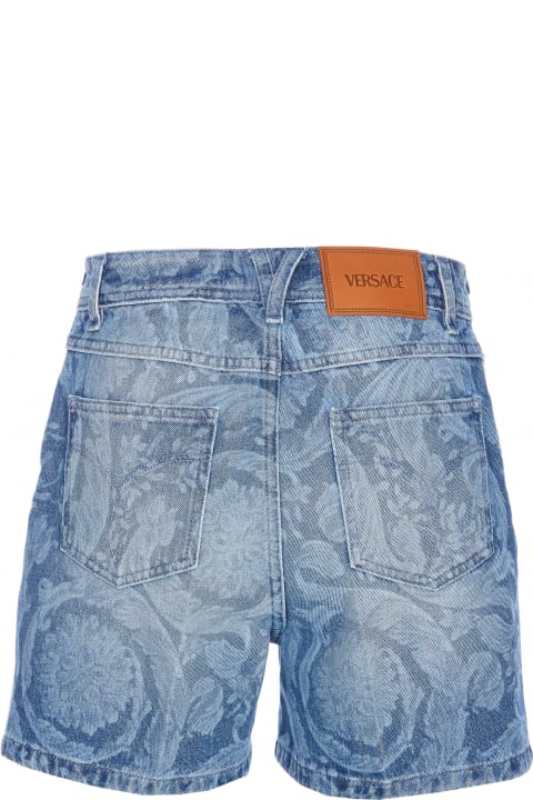 Clothing Sale for Women Versace Barocco Print Shorts