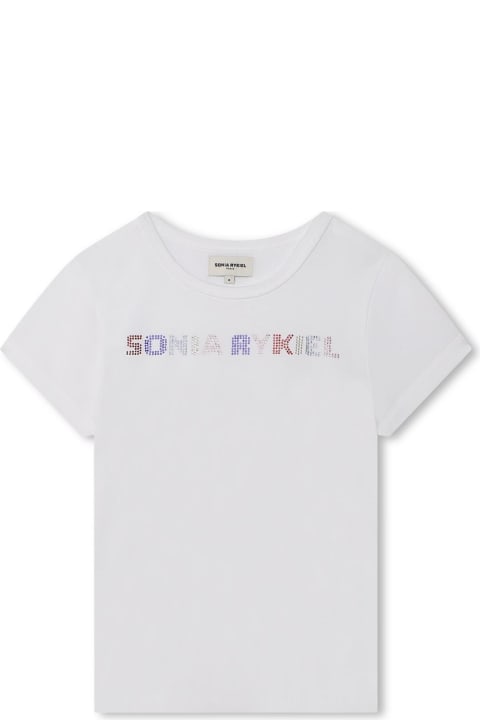 T-Shirts & Polo Shirts for Girls Sonia Rykiel T-shirt With Decoration