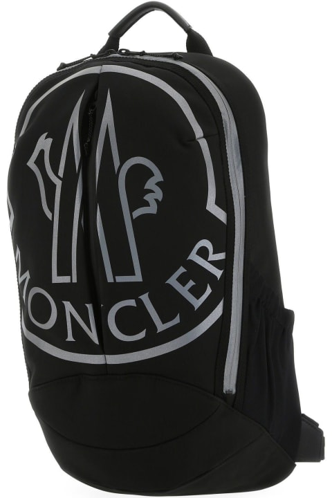 Moncler Backpacks for Men Moncler Two-tone Cotton Blend Backpack