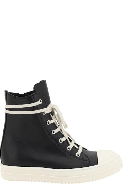 Rick Owens for Women Rick Owens Leather Sneakers