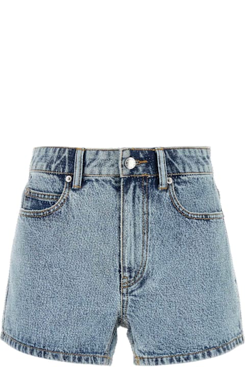 Homeware Alexander Wang Embellished Denim Shorts