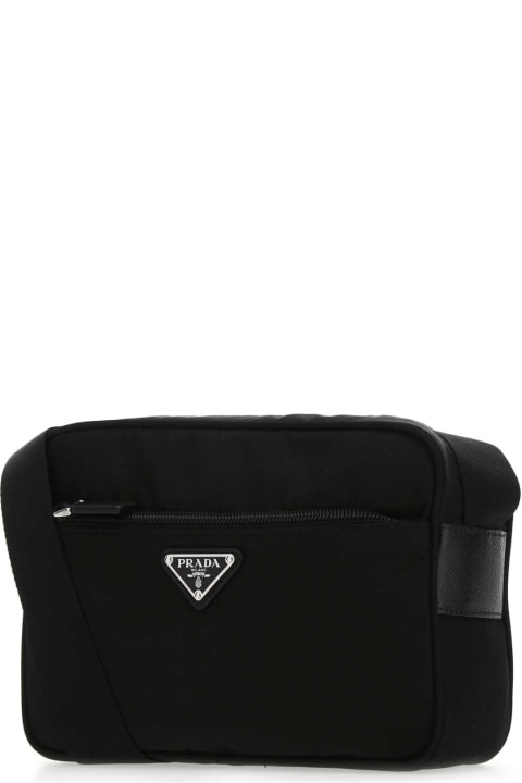 Homeware Prada Black Re-nylon Crossbody Bag