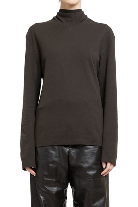 Lemaire سترات لـ السيدات Lemaire Long-sleeved Knitted Jumper