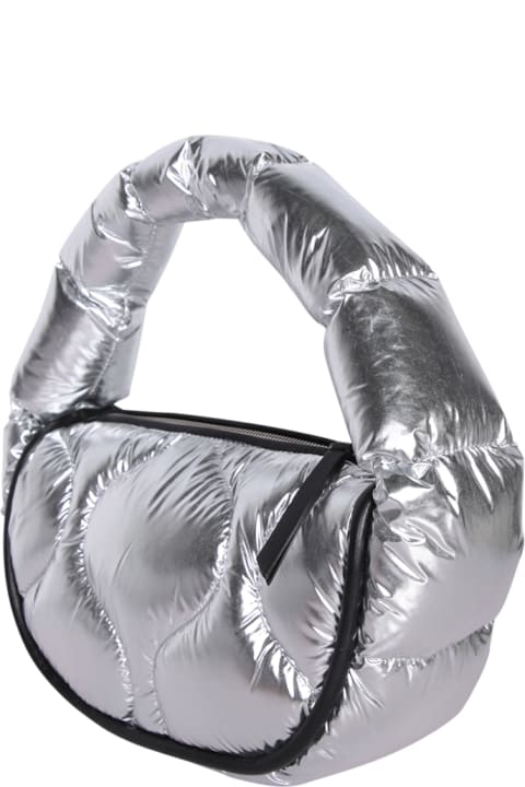 Moncler for Women Moncler Hobo Delilah Silver Bag