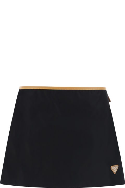 Skirts for Women Prada Mini Skirt
