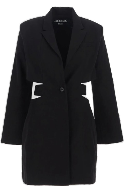 Jacquemus Coats & Jackets for Women Jacquemus Cut Out Detailed Dress