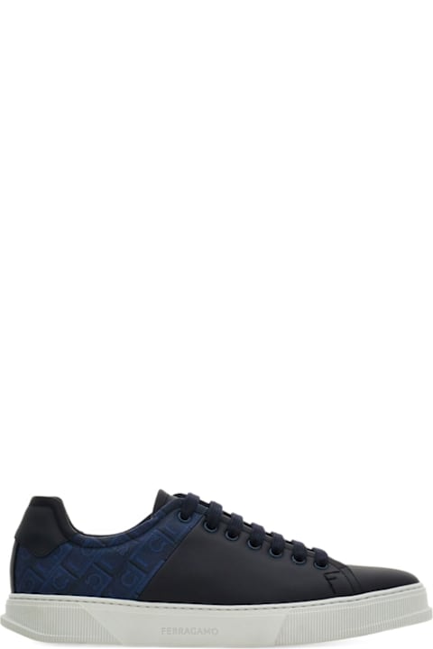 Ferragamo Leather Sneakers