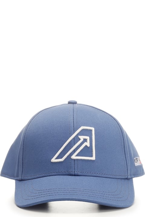 Autry Hats for Men Autry Light Blue Cap With Logo