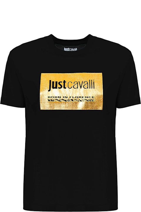 Homeware Just Cavalli Just Cavalli Black Short Sleeves T-shirt