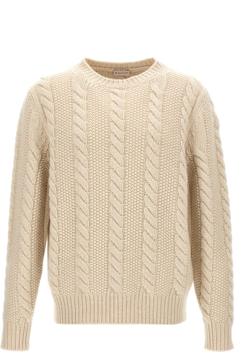 Moncler Sweaters for Men Moncler Braided Sweater