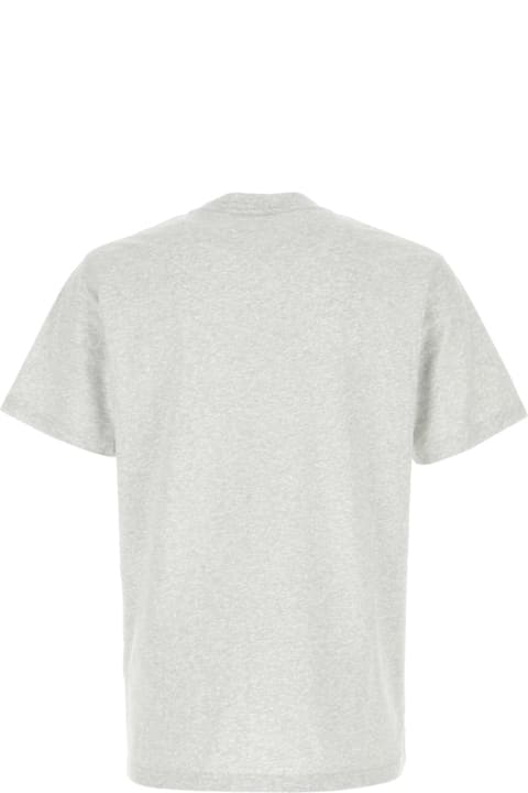 Sporty & Rich for Kids Sporty & Rich Melange Grey Cotton T-shirt