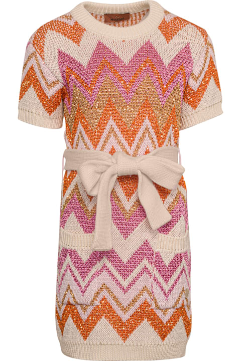 Missoni Kids Dresses for Girls Missoni Kids Abito Con Cintura