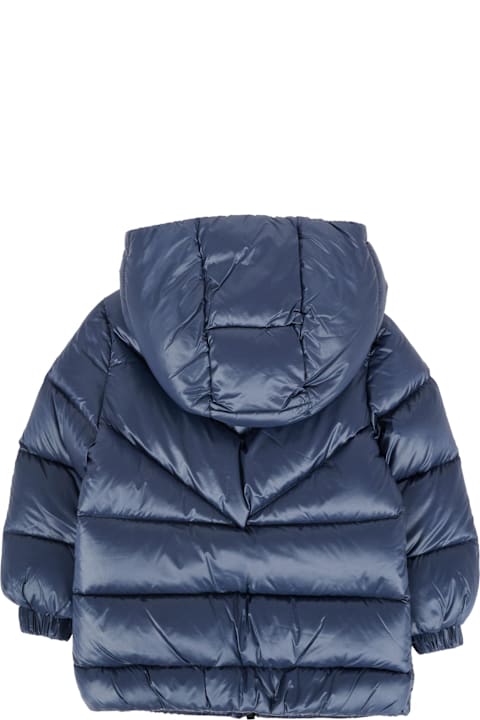 أدوات منزلية Colmar Blue Down Jacket For Baby Boy With Logo
