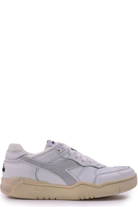Fashion for Women Diadora Heritage Panelled Lace-up Sneakers