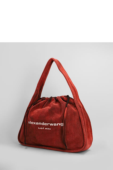 Alexander Wang Bags for Women Alexander Wang Ryan Large Hand Bag In Red Cotton