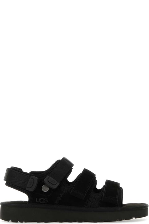 UGG Sandals for Women UGG Black Suede Goldencoast Sandals