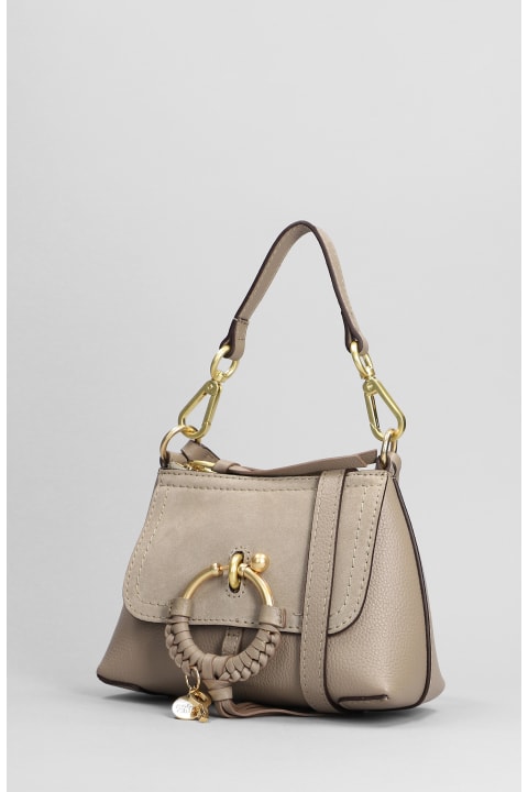 See by Chloé for Women See by Chloé Joan Small Shoulder Bag In Taupe Leather