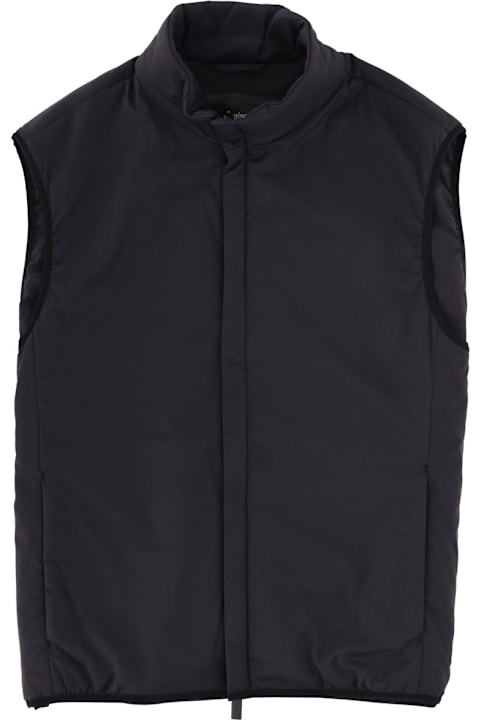 Homeware Herno Laminar Vest With Collar
