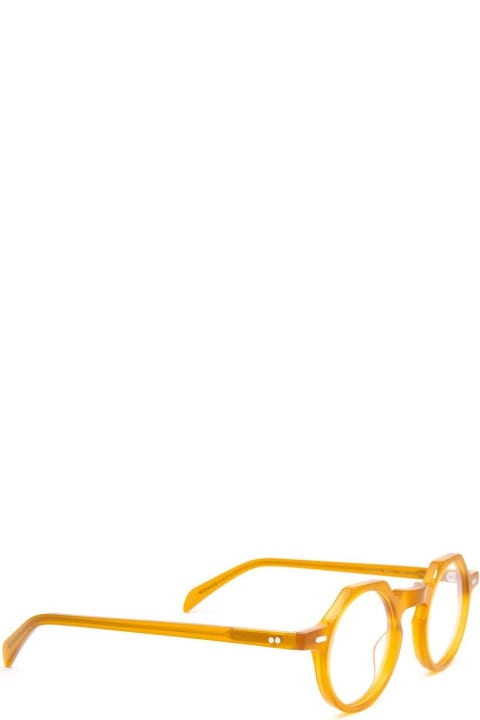 ウィメンズ Lescaのアイウェア Lesca Yoga Round Frame Glasses