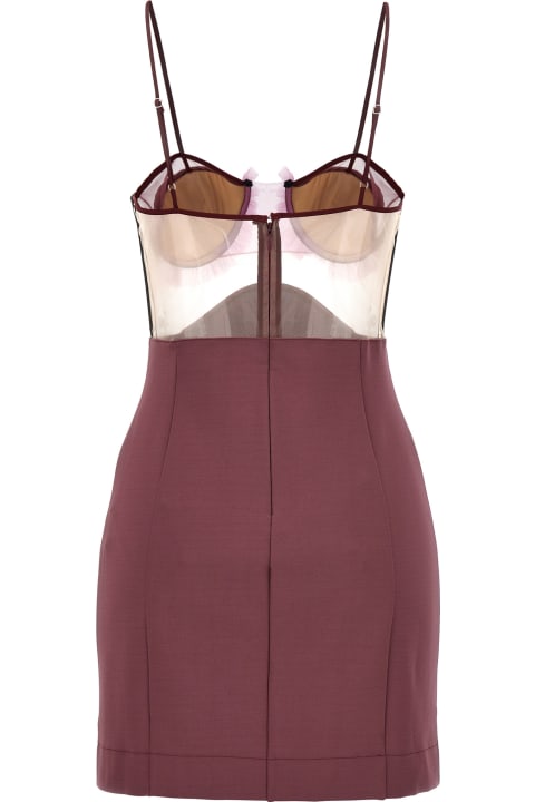 Homeware Nensi Dojaka 'explosive Flower Bra' Dress