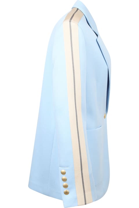 Homeware Palm Angels Giacca Milano Track Blu/bianco