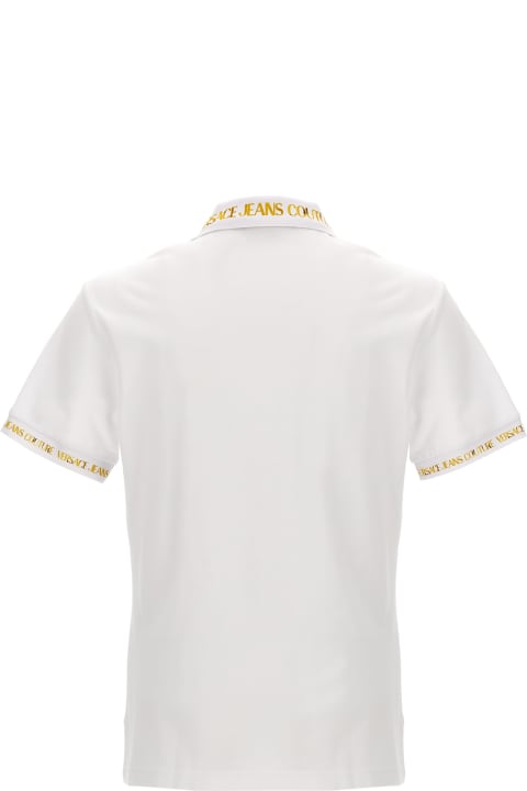 Versace Jeans Couture for Men Versace Jeans Couture Logo Print Polo Shirt