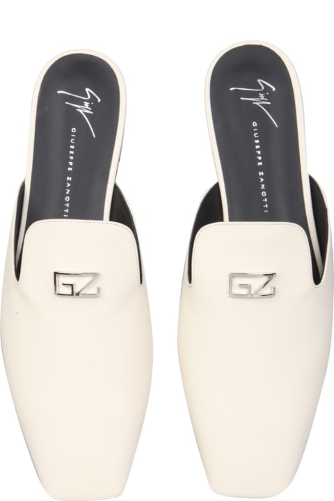 Giuseppe Zanotti for Women Giuseppe Zanotti Leather Slippers