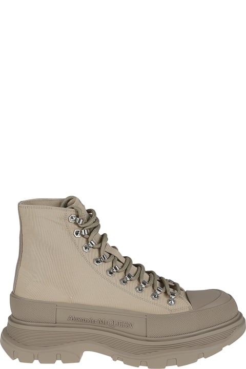 Boots for Men Alexander McQueen Tread Slick Lace-up Boots