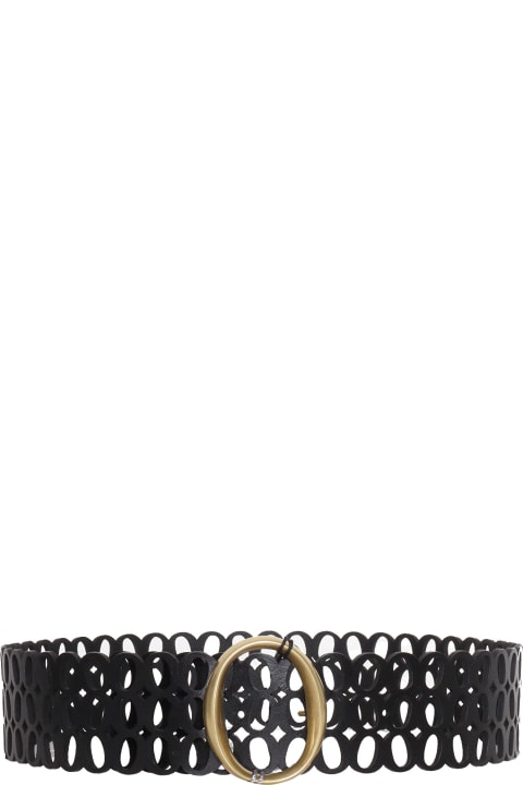 Orciani for Women Orciani Perforated Leather Belt
